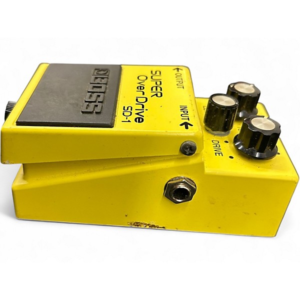 Used BOSS SD1 Super Overdrive Effect Pedal
