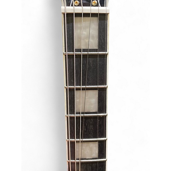 Used 2024 Epiphone Les Paul Custom P90 Black Solid Body Electric Guitar