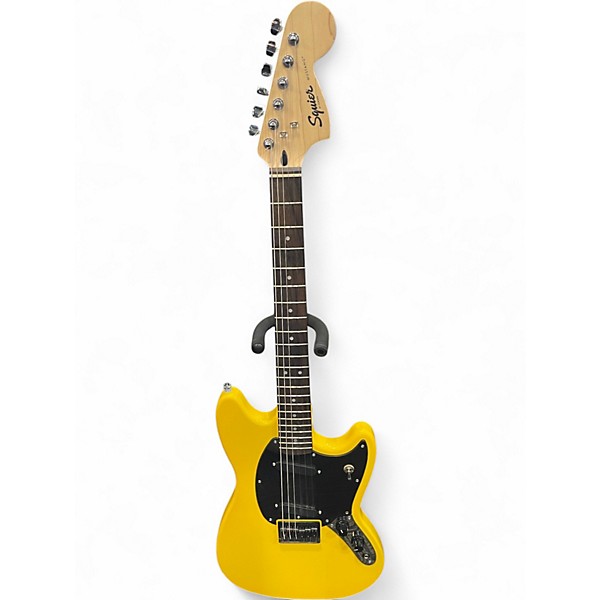 Used Squier Classic Vibe 60s Mustang Yellow Solid Body Electric Guitar
