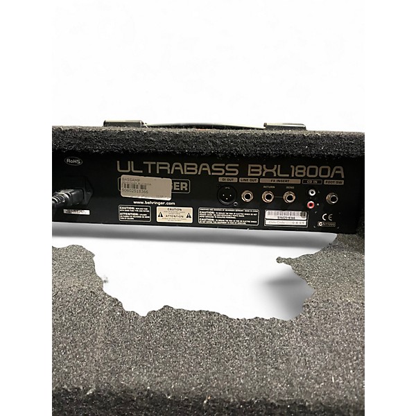 Used Behringer Ultrabass BXL1800A 180W 1x12 Bass Combo Amp