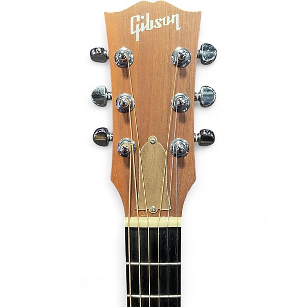 Used Gibson G 200 EC Natural Acoustic Electric Guitar