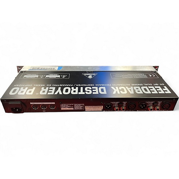Used Behringer Feedback Destroyer Pro FBQ2496 Feedback Suppressor
