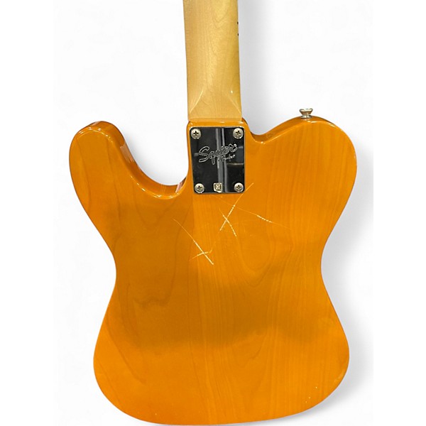 Used Squier Affinity Telecaster Blonde Solid Body Electric Guitar