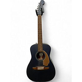 Used Fender Malibu CE Blue Acoustic Electric Guitar