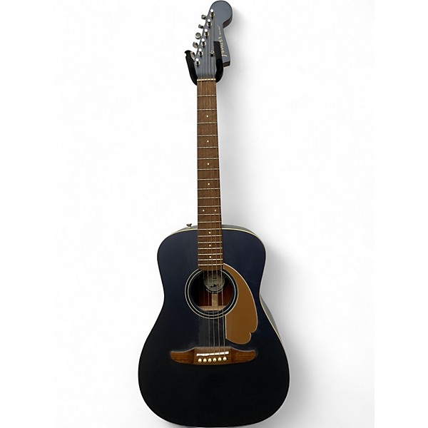 Used Fender Malibu CE Blue Acoustic Electric Guitar
