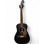 Used Fender Malibu CE Blue Acoustic Electric Guitar thumbnail