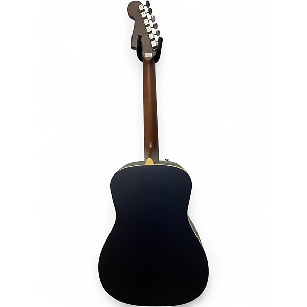 Used Fender Malibu CE Blue Acoustic Electric Guitar