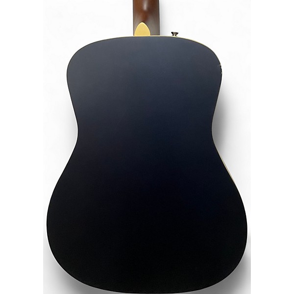 Used Fender Malibu CE Blue Acoustic Electric Guitar