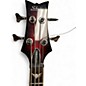 Used Schecter Guitar Research Stiletto Extreme 4 String Red Electric Bass Guitar