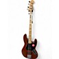 Used Squier Classic Vibe Active 70s Jazz Bass Mocha Electric Bass Guitar thumbnail