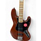 Used Squier Classic Vibe Active 70s Jazz Bass Mocha Electric Bass Guitar