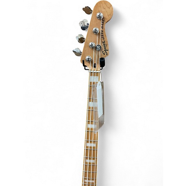 Used Squier Classic Vibe Active 70s Jazz Bass Mocha Electric Bass Guitar