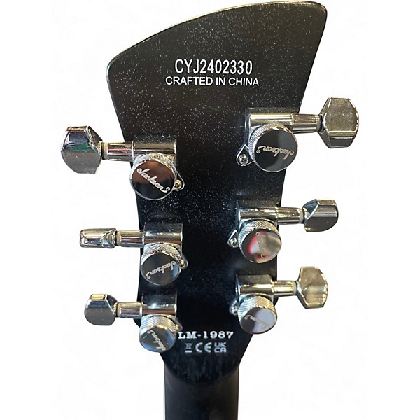 Used Jackson LM-87 Black Solid Body Electric Guitar