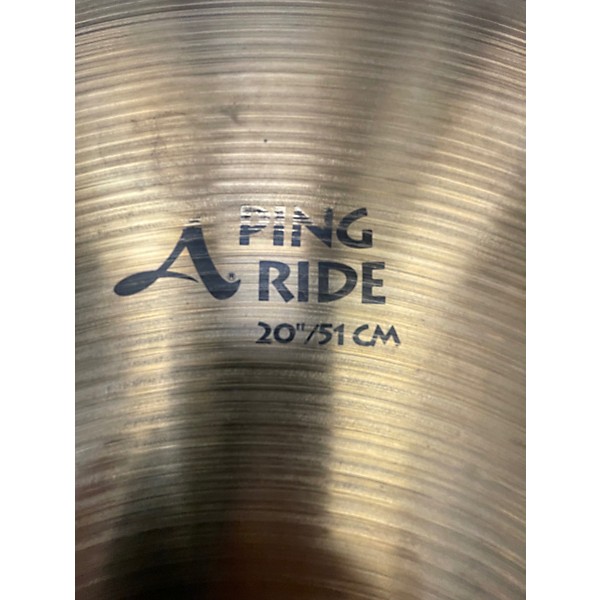 Used Zildjian 20in A Series Ping Ride Cymbal