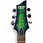 Used Schecter Guitar Research C-6 ELITE GREEN BURST Solid Body Electric Guitar