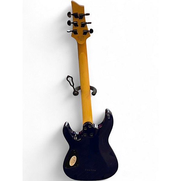 Used Schecter Guitar Research C-6 ELITE GREEN BURST Solid Body Electric Guitar