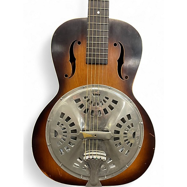 Used Dobro 30s Model 27 Tobacco Resonator Guitar