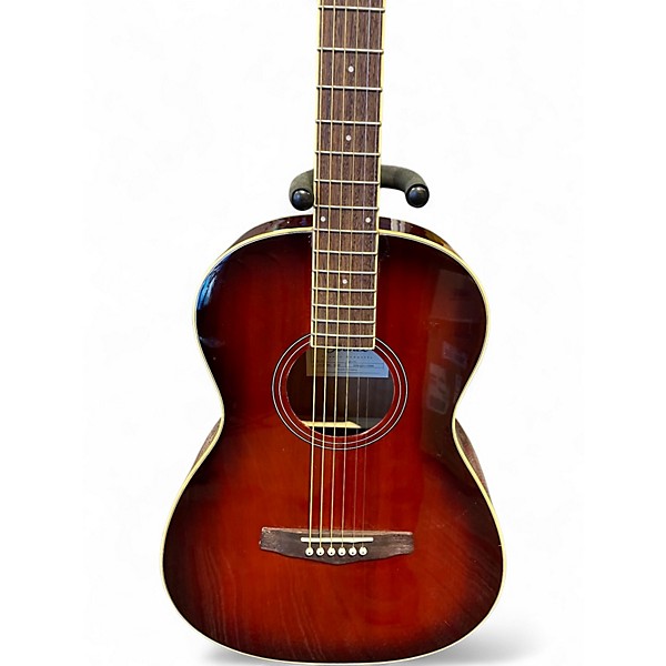 Used Ibanez PN12E-VMS 3U-08 Natural Burst Acoustic Electric Guitar