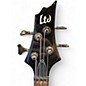 Used ESP LTD B4JR Short Scale 4 String Black Electric Bass Guitar