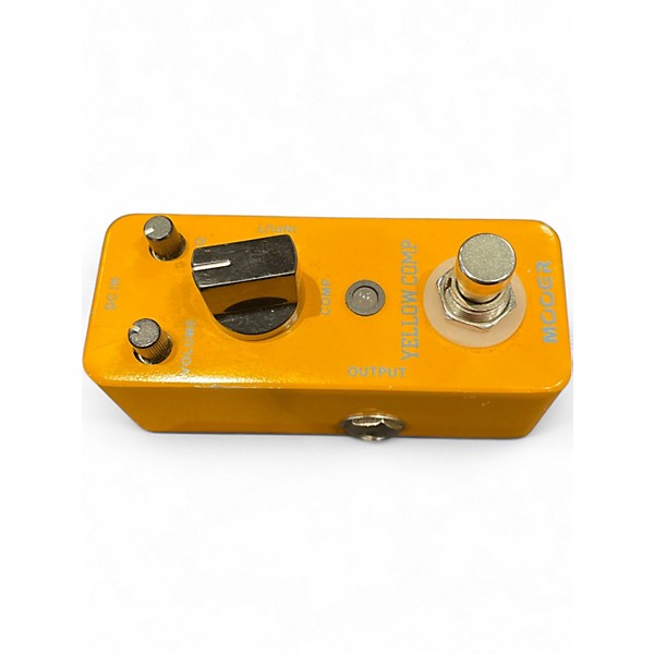 Used Mooer YELLOW COMP Effect Pedal