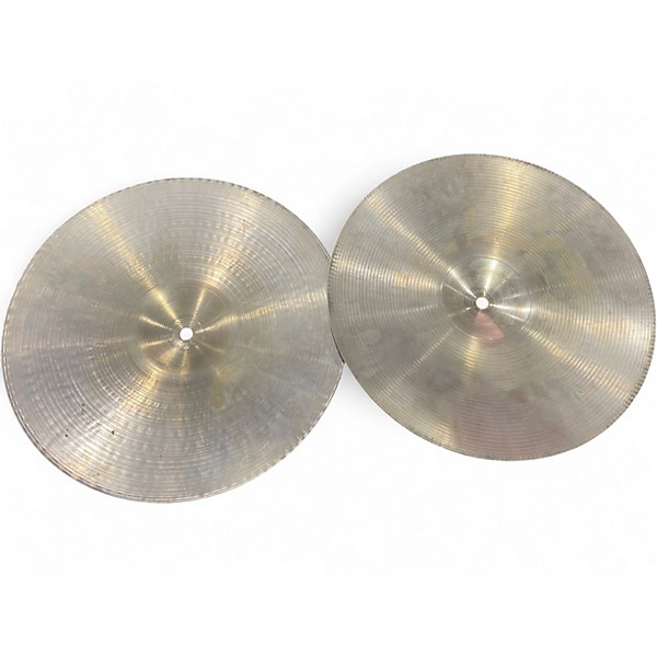 Used Zildjian 14.25in New Beat Hi Hat Pair Cymbal