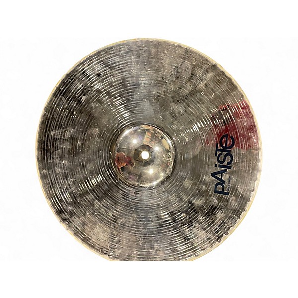 Used Paiste 14in ALPHA ROCK HI HAT PAIR Cymbal