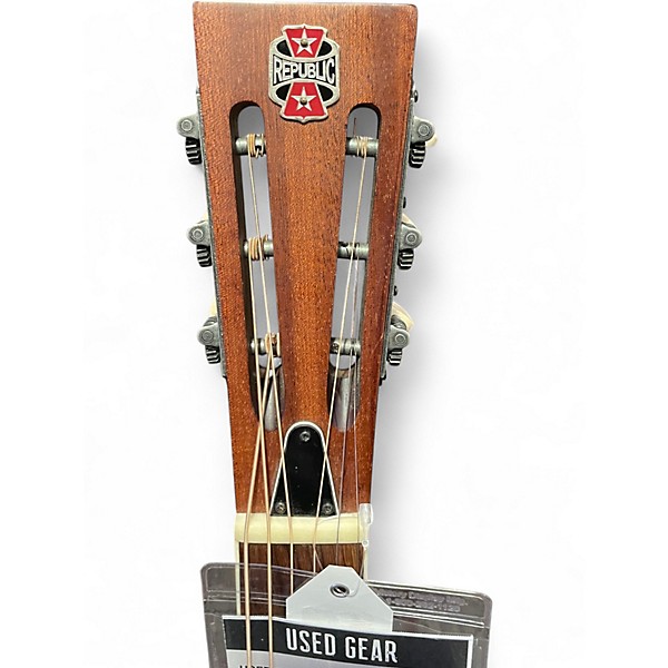 Used Republic RESOLIAN STEEL Resonator Guitar