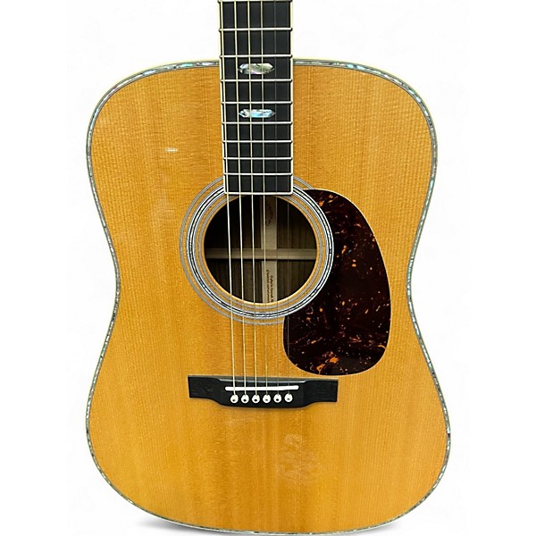 Used 2024 Martin D41 Natural Acoustic Guitar