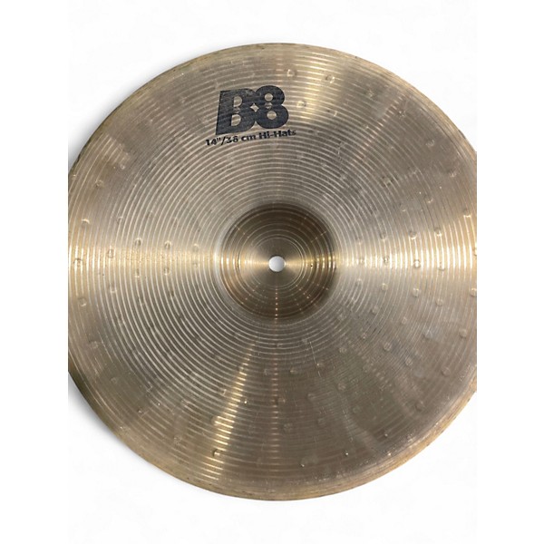 Used SABIAN 14in B8 Hi Hat Pair Cymbal