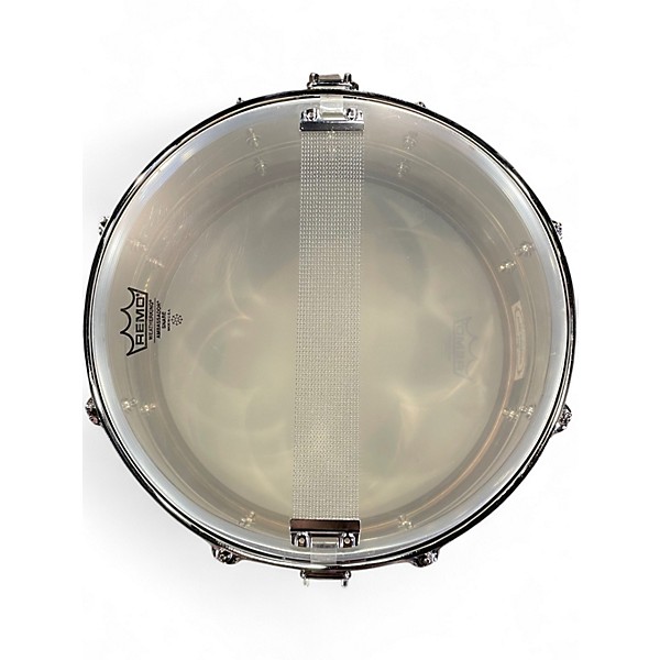 Used Pearl 5.5X14 Sensitone Snare steel alloy Drum