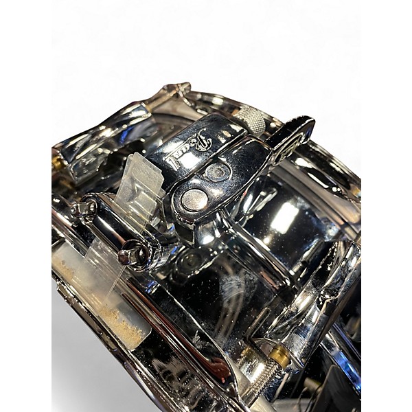 Used Pearl 5.5X14 Sensitone Snare steel alloy Drum