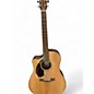 Used Fender cd60sce Natural Acoustic Electric Guitar thumbnail