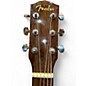 Used Fender cd60sce Natural Acoustic Electric Guitar