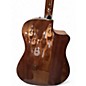 Used Fender cd60sce Natural Acoustic Electric Guitar