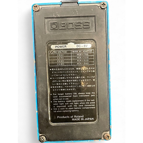 Used BOSS  Compression SustainerS-1 Effect Pedal