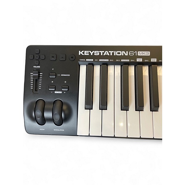 Used M-Audio Keystation 61 MK3 MIDI Controller