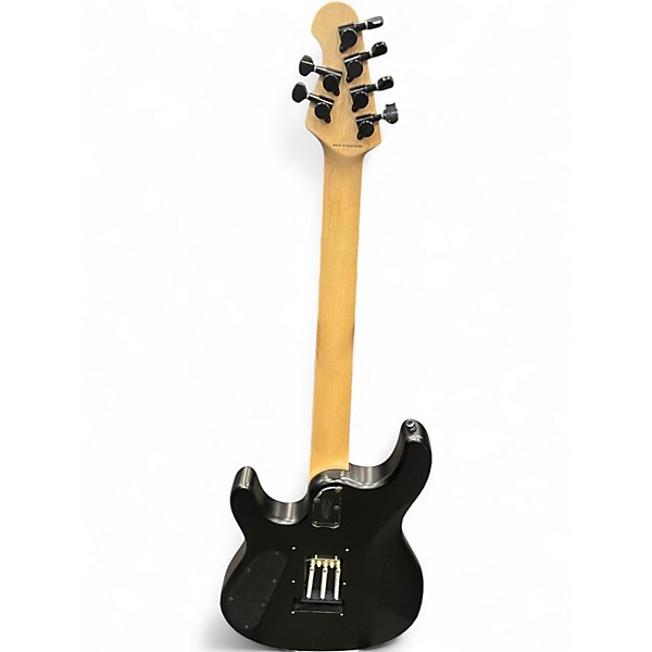Used Sterling by Music Man JP50 John Petrucci Signature Satin Black Solid Body Electric Guitar