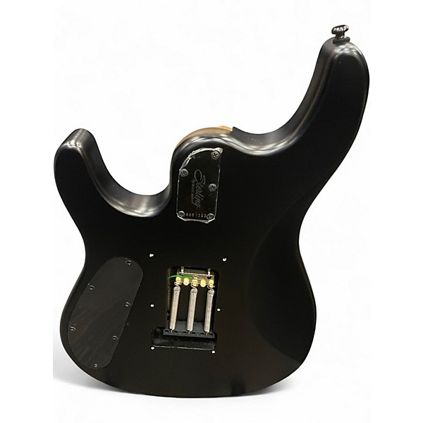 Used Sterling by Music Man JP50 John Petrucci Signature Satin Black Solid Body Electric Guitar