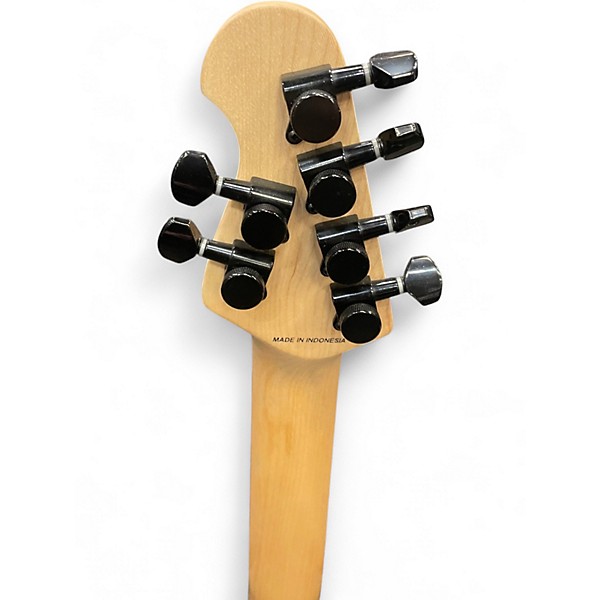 Used Sterling by Music Man JP50 John Petrucci Signature Satin Black Solid Body Electric Guitar