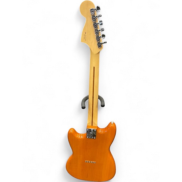 Used Fender Mustang Natural Solid Body Electric Guitar