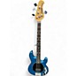 Used Sterling by Music Man Ray24 Blue Electric Bass Guitar thumbnail