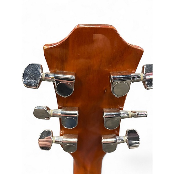 Used Hohner HJ3 QUILT AMBER Hollow Body Electric Guitar