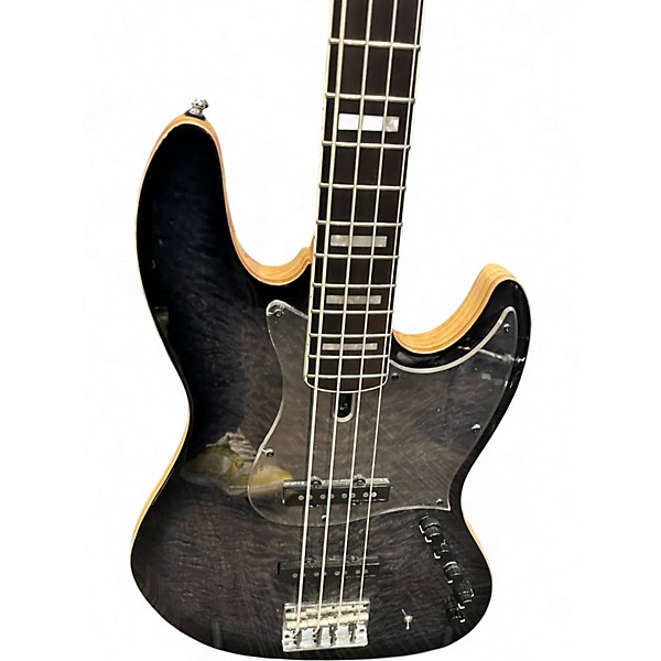 Used Sire Marcus Miller V9 Swamp Ash Trans Black Electric Bass Guitar