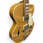 Used Ibanez AK75DGD1201 Metallic Gold Hollow Body Electric Guitar