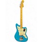 Used Fender American Professional ii Jazzmaster miami blue Solid Body Electric Guitar thumbnail