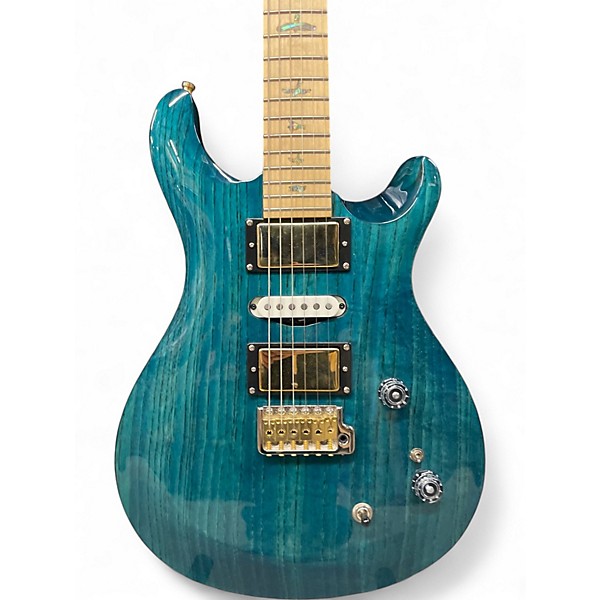 Used PRS Swamp Ash Special iri blue Solid Body Electric Guitar
