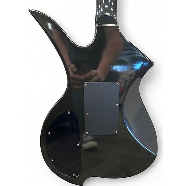 Vintage 1990s The Heritage MARK SLAUGHTER BLACK Solid Body Electric Guitar