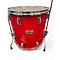 Used Pearl 4 Piece World Series red Drum Kit