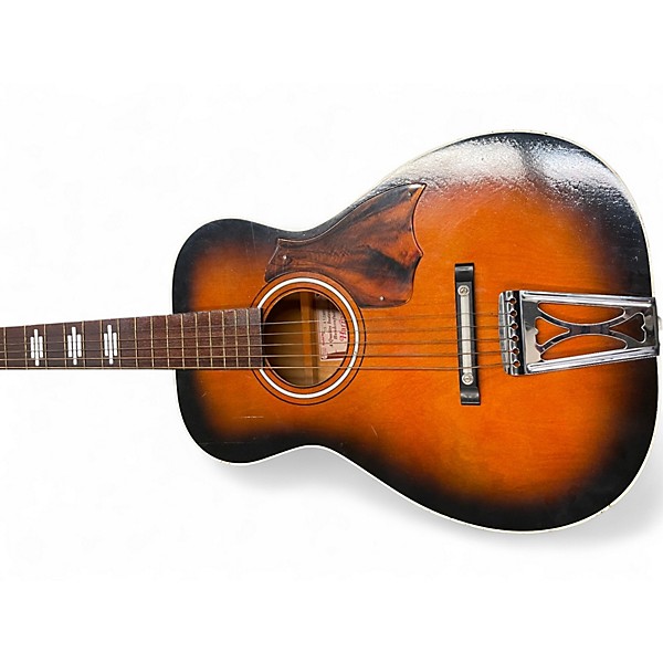 Vintage 1975 Harmony H1221 Sunburst Acoustic Guitar