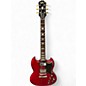 Used Epiphone SG Red Solid Body Electric Guitar thumbnail